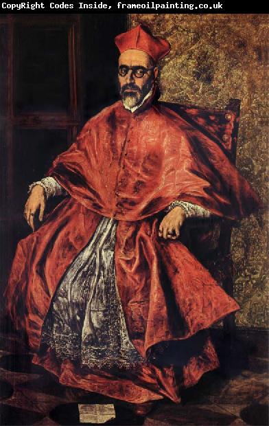 El Greco Portrait of Cardinal Don Fernando Nino de Guevara