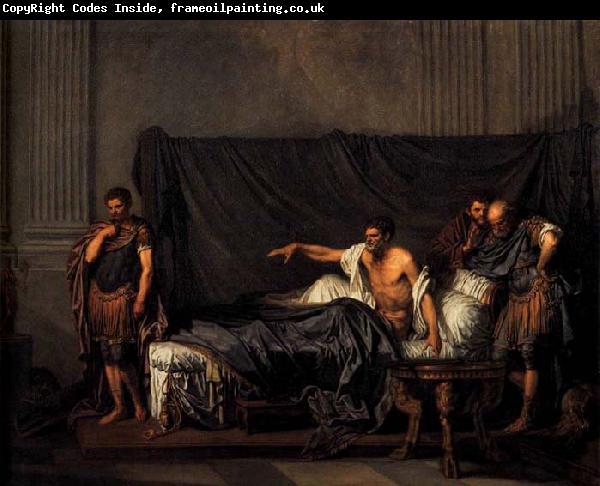 GREUZE, Jean-Baptiste Septimius Severus and Caracalla