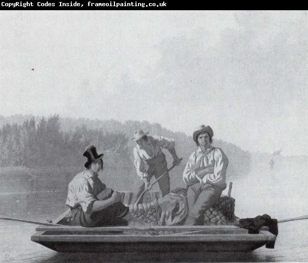 George Caleb Bingham Bootsleute auf dem Missouri