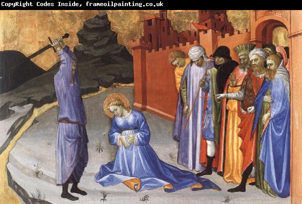 Gherardo Starnina The Beheading of Saint Catherine