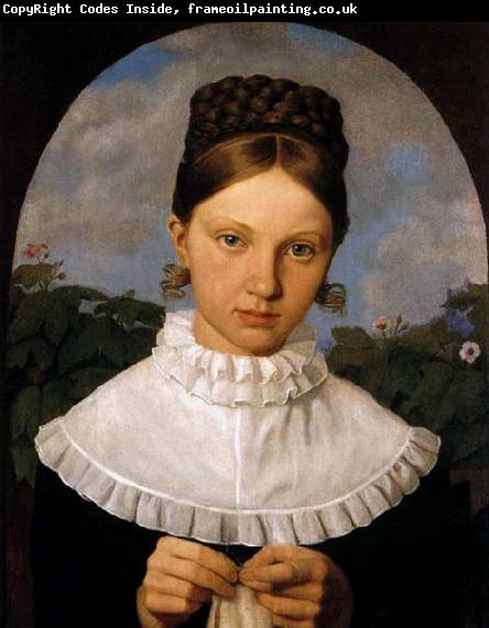 HESS, Heinrich Maria von Portrait of Fanny Gail
