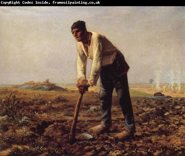 Jean Francois Millet The man with the Cut