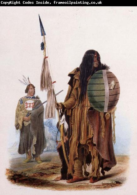 Karl Bodmer Assiniboin Indians