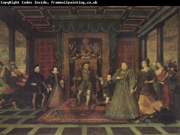 Lucas de Heere The Tudor Sussceesion