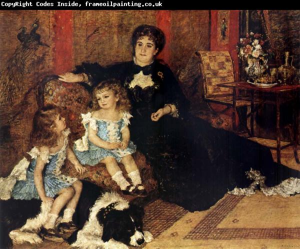 Pierre-Auguste Renoir Madame Charpenting and Children