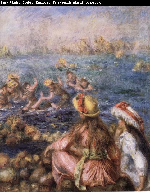 Pierre-Auguste Renoir Baigneuses
