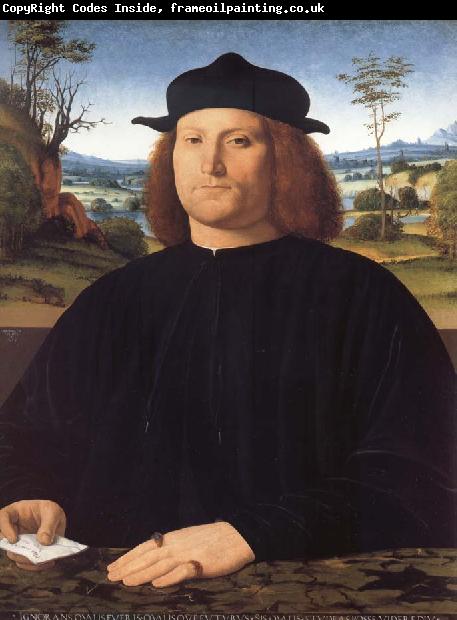 Solario Portrait of Giovanni Cristoforo Longoni