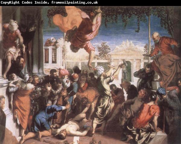 TINTORETTO, Jacopo The Miracle of St Mark Freeing the Slave