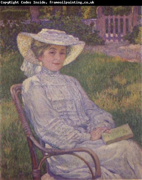 Theo Van Rysselberghe The Woman in White