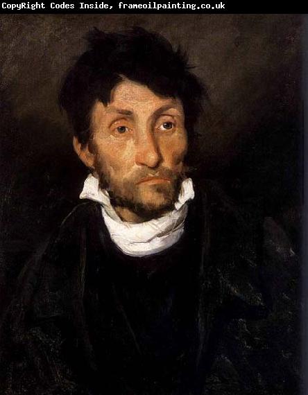 Theodore   Gericault Portrait of a Kleptomaniac