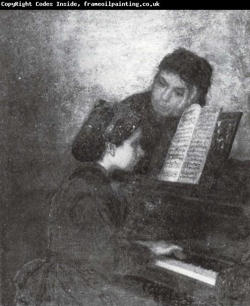 Thomas Eakins Am Klavier