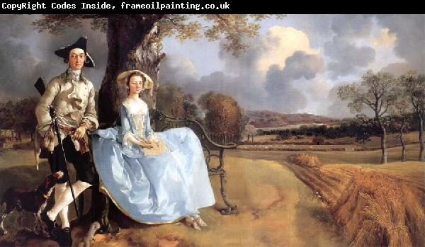 Thomas Gainsborough Portrait of Mr and Mrs Andrews