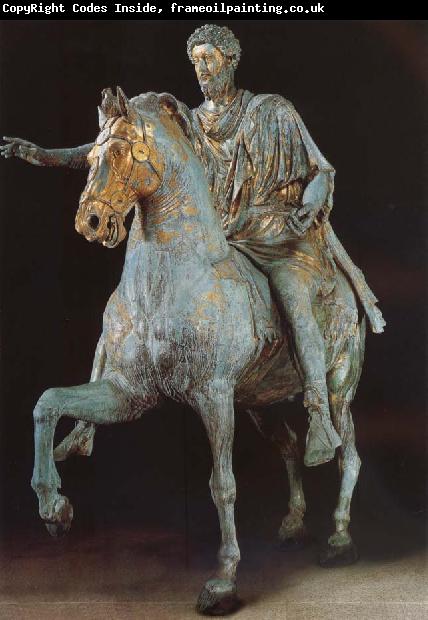 unknow artist Rider statue of Marcus Aurelius