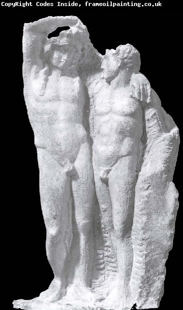 unknow artist Dionysus and satyr