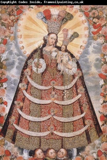 unknow artist The Virgin of the Rosary of Pomato