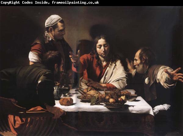 Caravaggio The meal in Emmaus