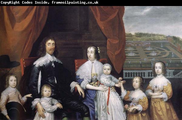 Cornelius Johnson Arthur,1st Baron Capel and his family