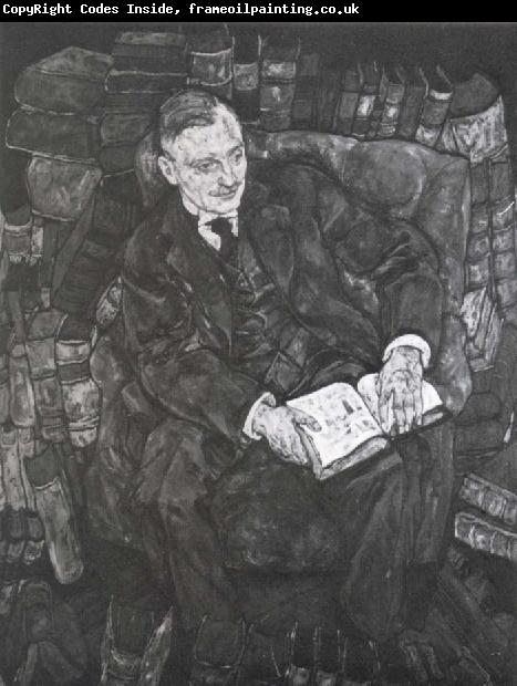Egon Schiele Portrait of Dr.Franz Martin Haberditzl