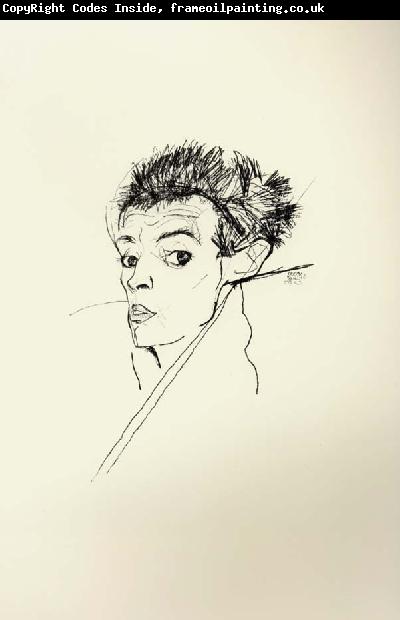 Egon Schiele Self Portrait