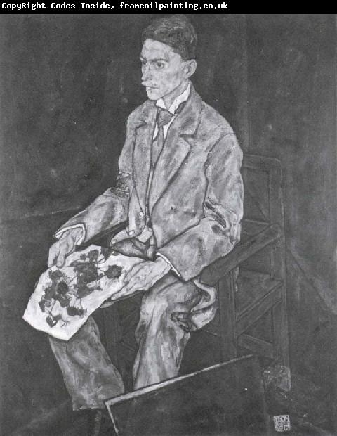 Egon Schiele Portrait of Dr.Franz Martin Haberditzl