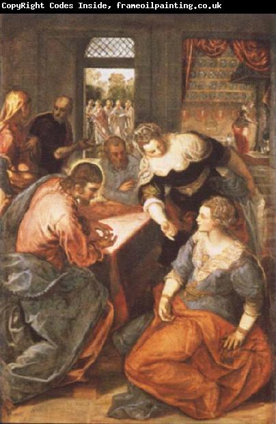 Tintoretto Christ in Maria and Marta