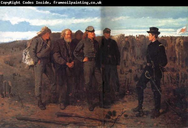 Winslow Homer Prisoners form the Front