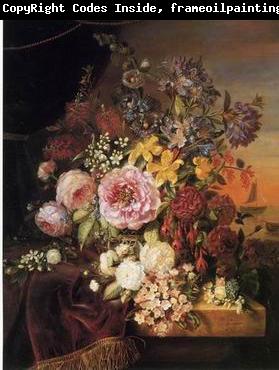 unknow artist Floral, beautiful classical still life of flowers 04