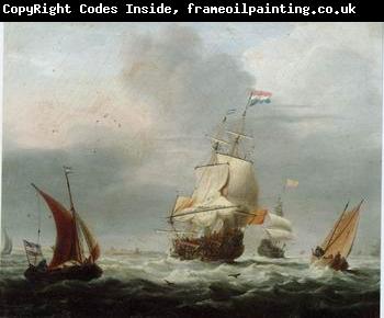 unknow artist Seascape, boats, ships and warships. 30