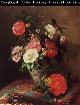 unknow artist Floral, beautiful classical still life of flowers 026
