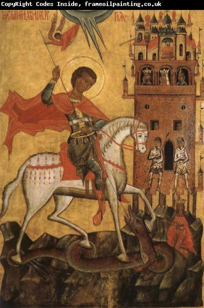 Anonymous The Miracle of St George and the Dragon