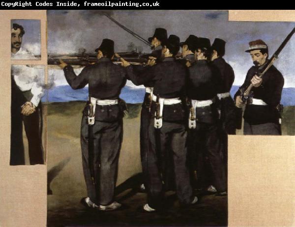 Edouard Manet The Execution of  Maximillian
