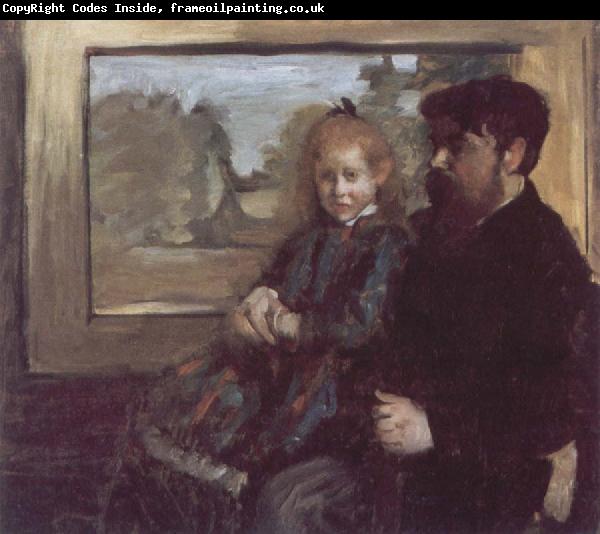 Edouard Manet Helene Rouart on her Father-s Knee