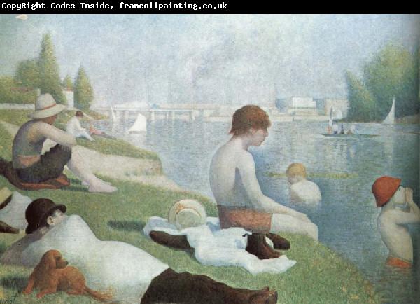 Georges Seurat Bath