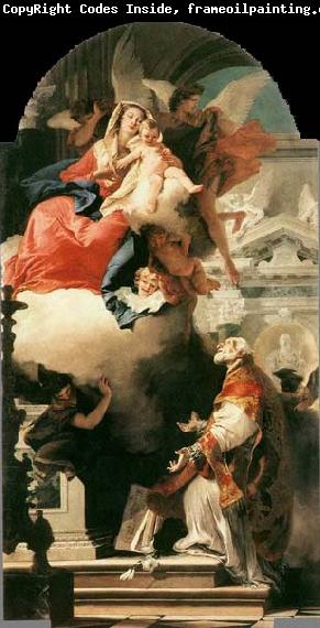 Giovanni Battista Tiepolo The Virgin Appearing to St Philip Neri