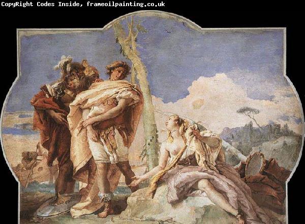 Giovanni Battista Tiepolo Rinaldo Abandoning Armida