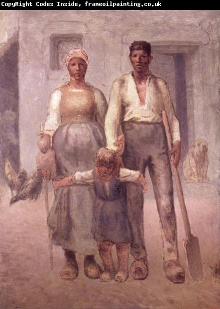 Jean Francois Millet The Peasant Family