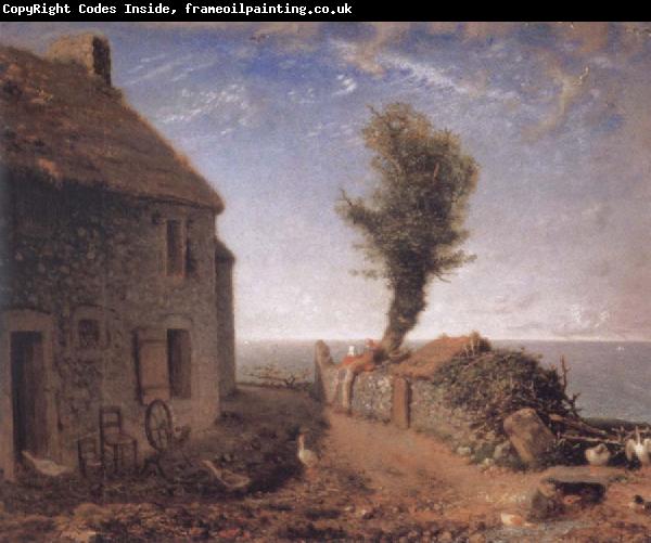 Jean Francois Millet End of the Hamlet of Gruchy