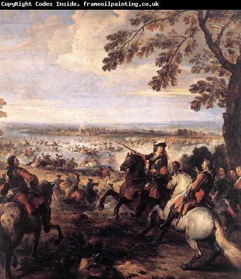 Parrocel, Joseph The Crossing of the Rhine by the Army of Louis XIV