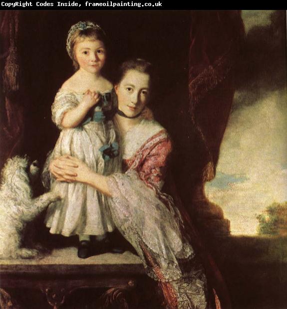 Sir Joshua Reynolds Georgiana,Countess Spencet and Lady Georgiana Spencer