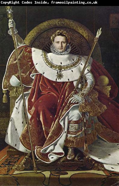 unknow artist Napoleon Bonaparte pappa tronen iford all synd kejserliga farmor