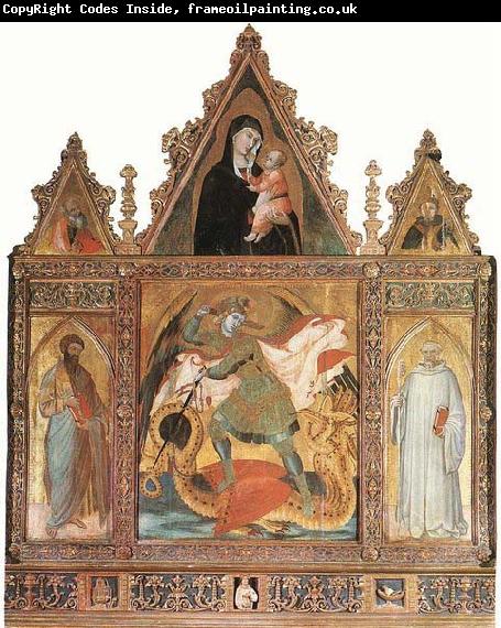 Ambrogio Lorenzetti St Michael