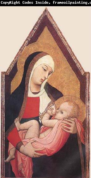 Ambrogio Lorenzetti Suckling Madonna
