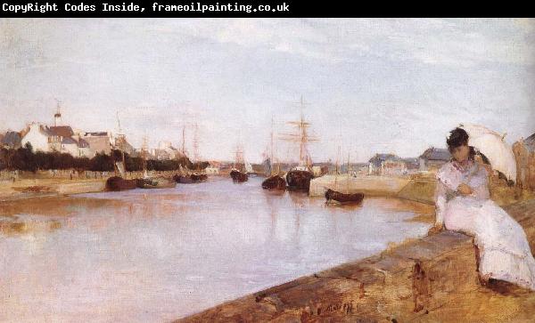 Berthe Morisot The port of Lorient