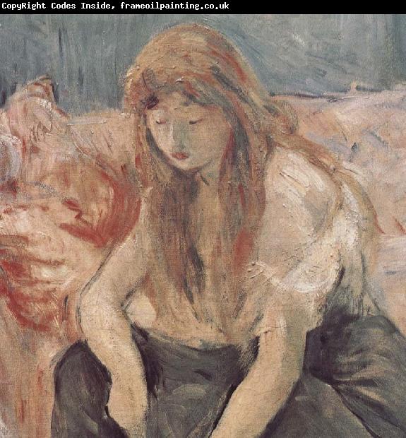Berthe Morisot Detail of two girls