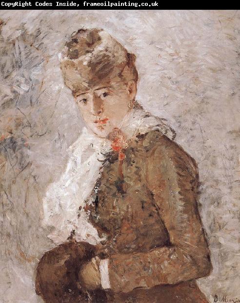 Berthe Morisot The woman wearing the shawl