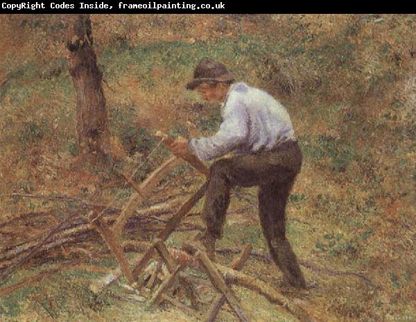 Camille Pissarro The Woodcutter