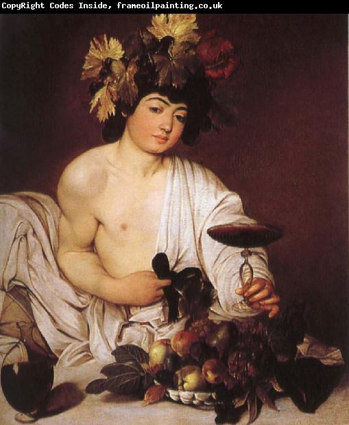 Caravaggio The young Bacchus