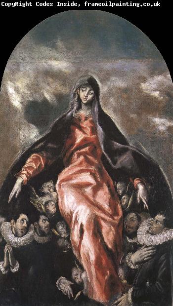 El Greco The Madonna of Chrity