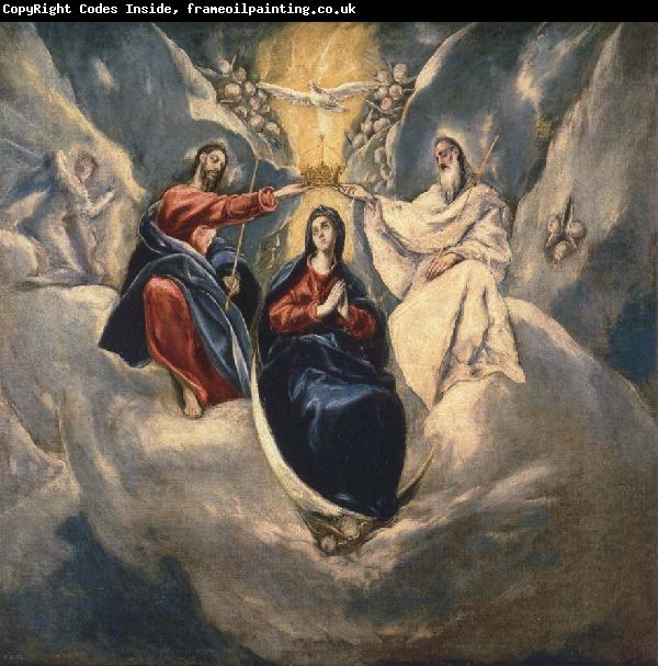 El Greco The Coronation ofthe Virgin