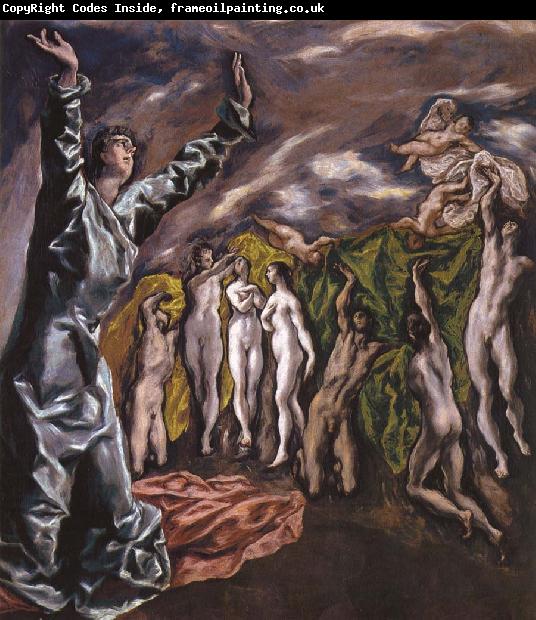 El Greco The Vision of St John